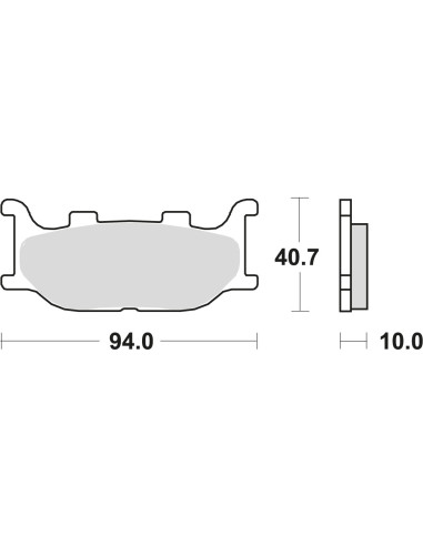 BROMSBELÄGG LMP291ST