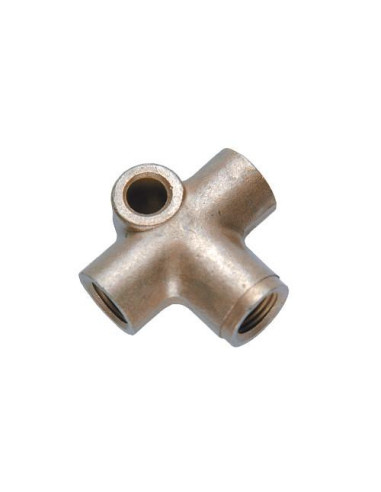 TEE 3 WAY 10x1.00 FEM WITH LOCAT