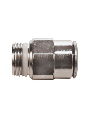 Rak koppling 6 mm 1/4 rörgänga SMC