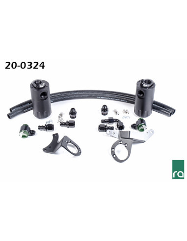Vevhusventilation Kit, 2 Tankar, 11-14 MUSTANG GT