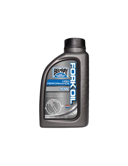 BEL-RAY HIGH PERF FORK OIL 10W 1L