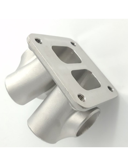 4CYL T4 - Twin Entry - 2 x WG 347ss (44.45mm Runner)