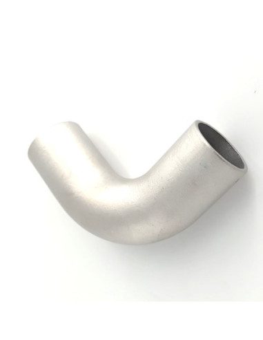 Lång Radie Med Ben - Passar Wastegate Port 6CYL Kollektor (46.6MM ID / 52MM OD)