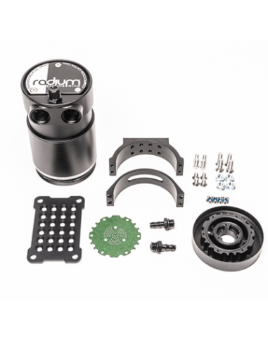 Radium AOS-R VTA Catch Tank – Öppen 0,6L med retur | MotoSpeed