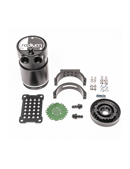 Radium AOS-R VTA Catch Tank – Öppen 0,6L med retur | MotoSpeed