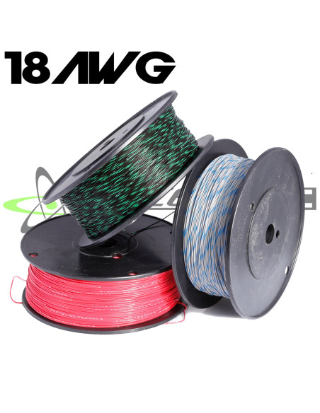 18 AWG M22759/32 Tefzel Wire (Striped)