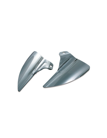 SADDLE SHIELDS REFL SMOKE TOURIN