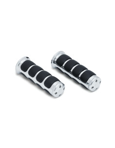ISO GRIPS CHROME -'08-UP ELEC TH