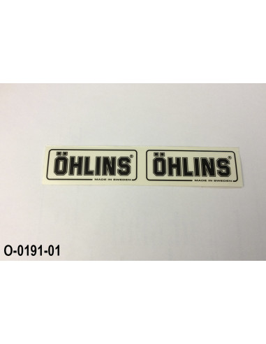 Stic "ÖHLINS" black/tran31x"