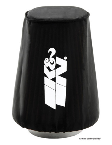 KN DRYCHARGER FILTER WRAP BLK UNIVE