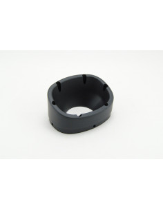 END CAP MONSTER-OVAL BLACK