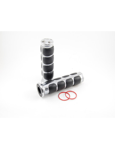 ISO GRIPS,CHROME,FOR GOLDWING