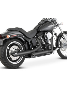 TWIN SLASH 3" FATBOY 07-17 SLIP-O B