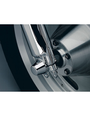 FRONT AXLE NUT CAPS