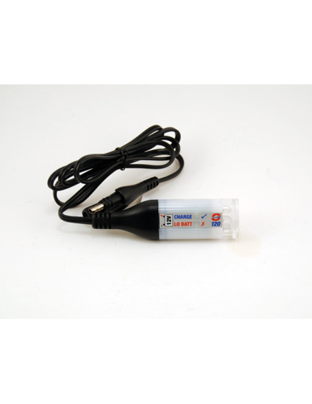 SAE 12V LED FICKLAMPA  BATTCHECK