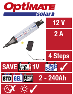 OPTIMATE SOLAR with 6w PANEL