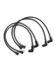 DYNA TÄNDKABEL SET 7MM KOPPAR RÖD