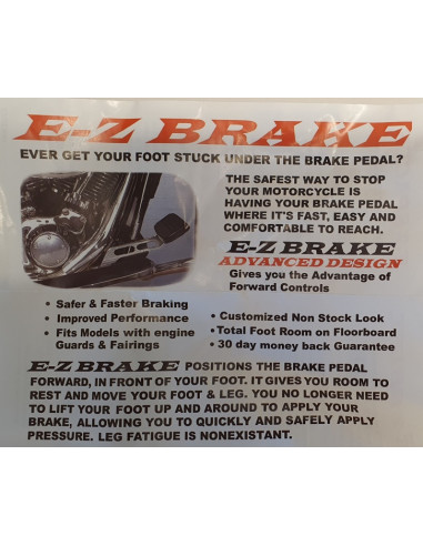 E-Z BRAKE LEVER, BILLET STYLE  *B*