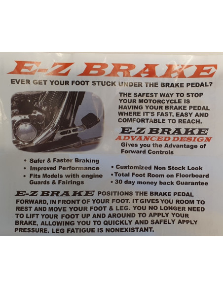 E-Z BRAKE LEVER, BILLET STYLE  *B*