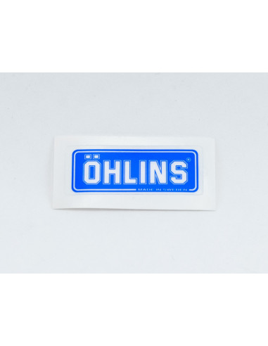 Sticker "ÖHLINS" blue/tran"