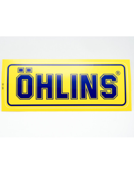 Stic "ÖHLINS" blue/yell 85x