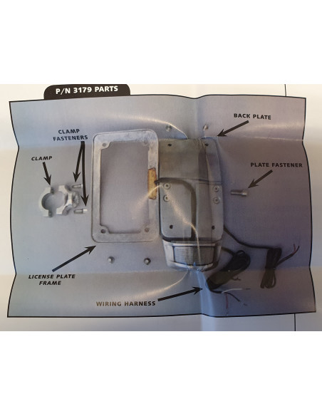 CURVED SIDEMOUNT LP WTAILLIGHT