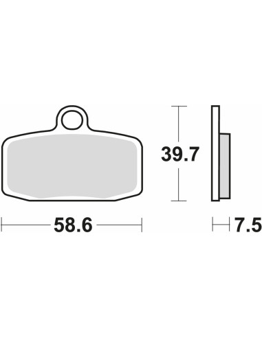 BROMSBELÄGG LMP485ORR