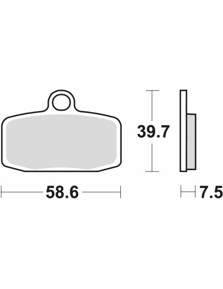 BROMSBELÄGG LMP485ORR