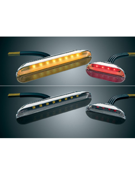 LED LOUVER LIGHTS 2 RED 