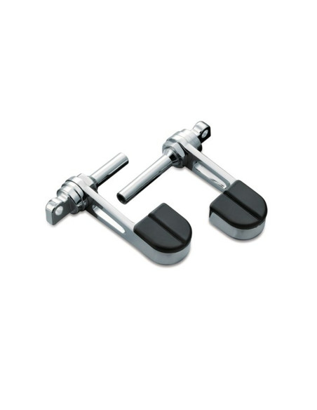ISO-STIRRUP HEELRESTS FOR H-D PE
