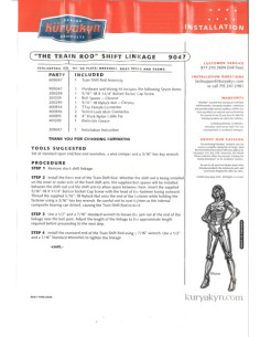 THE TRAIN ROD SHIFT LINKAGE 2