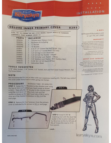 *DELUXE INNER PRIMARY COVER DYNA
